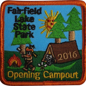 Merrow border on badges